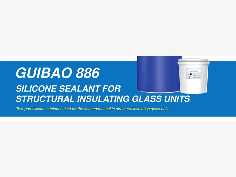 GUIBAO 886 Silicone Sealant for Structural Insulating Glass Units