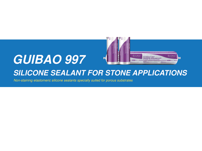 GUIBAO 997 Silicone Sealant for Stone Applications