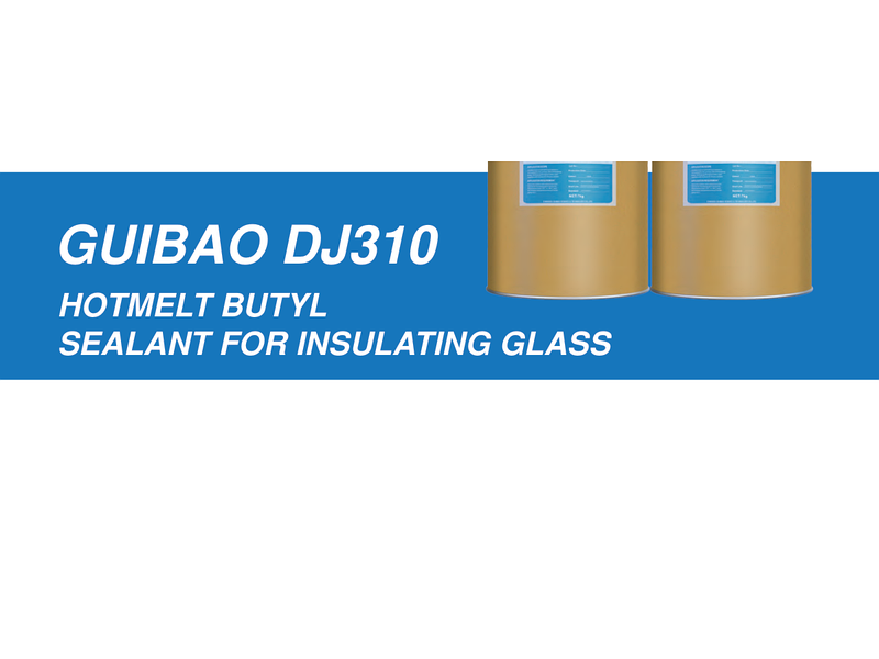 GUIBAO DJ310 Hotmelt Butyl Sealant for Insulating Glass