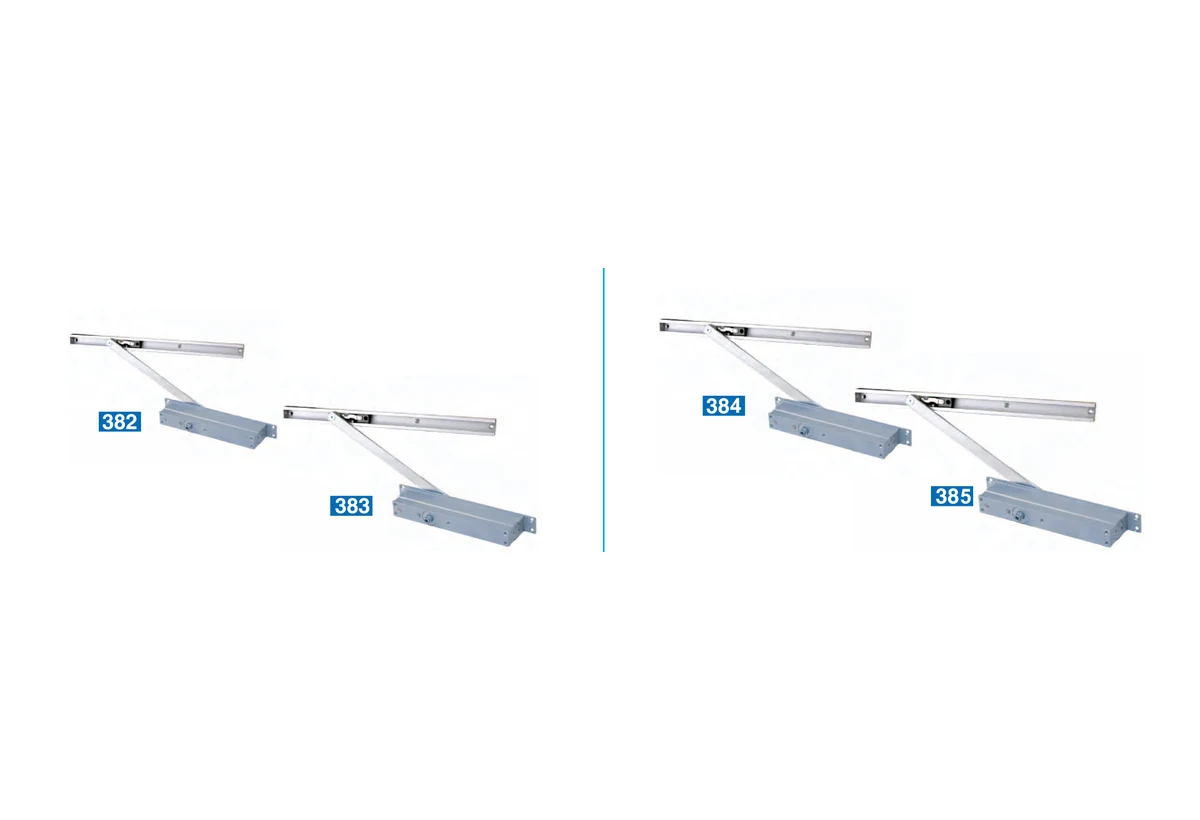 382 / 383 / 384 / 385 Concealed Door Closer Series
