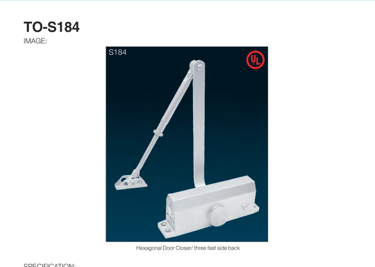 TO-S184 Door Closer