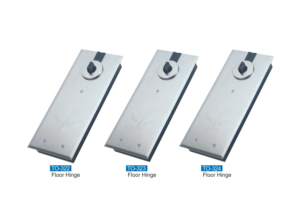 TO-322 / TO-323 / TO-324 Floor Hinge Series