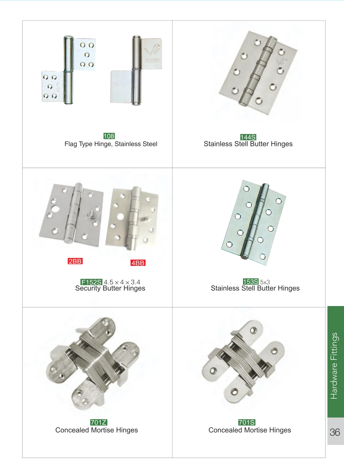 F107-6 Heavy-Duty Adjustable Hinge Series preview 3