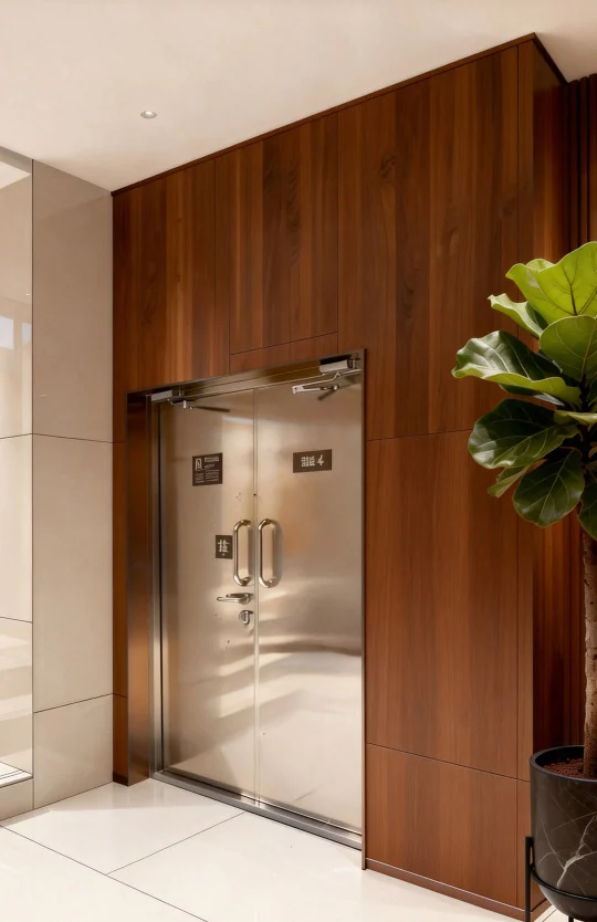 Stainless Steel Fire Rated Door view 3