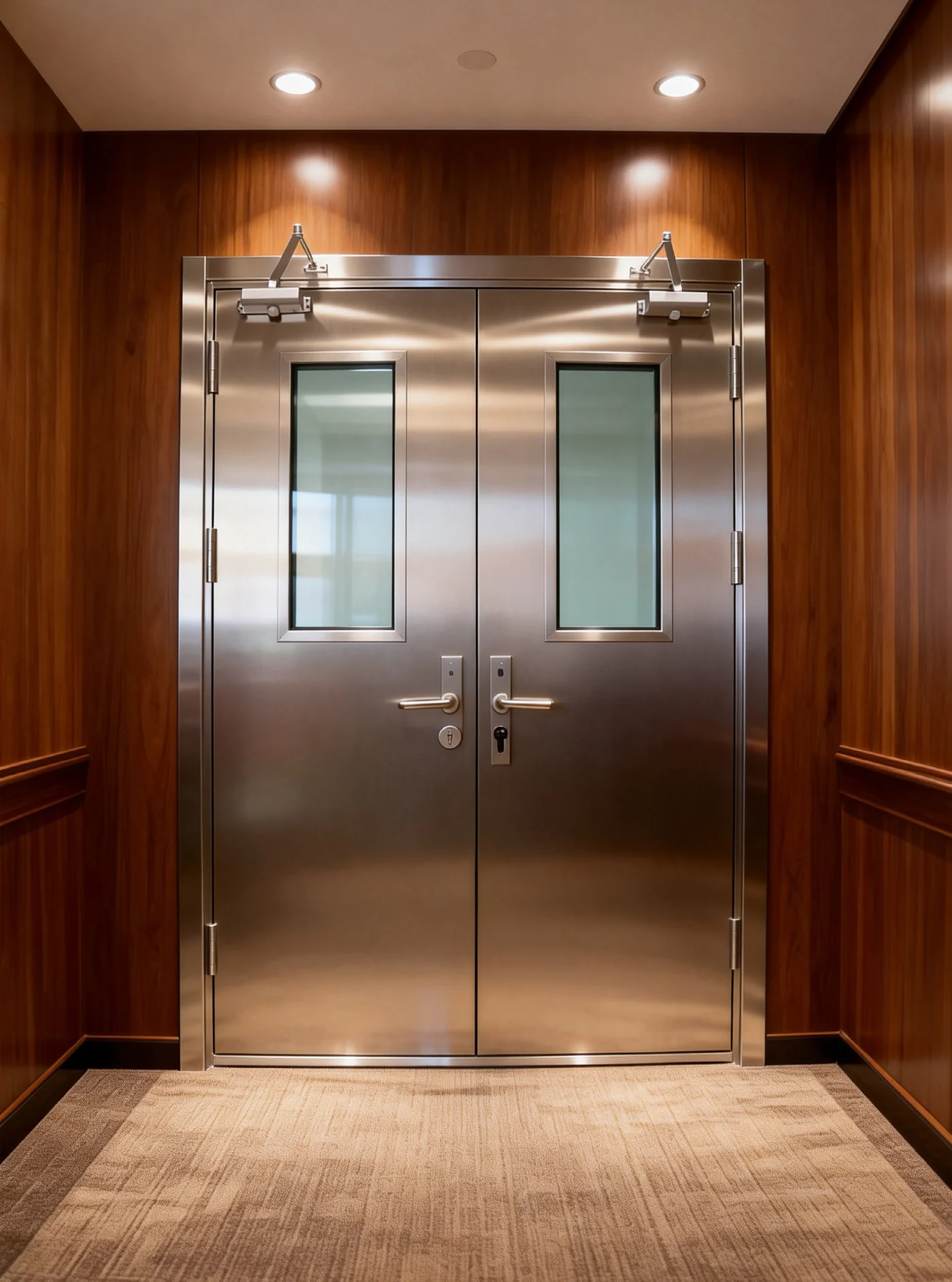 Stainless Steel Fire Door