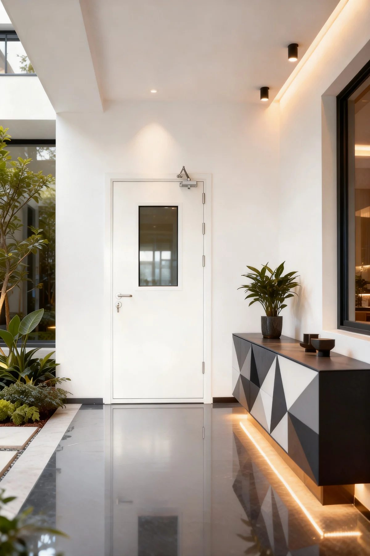 Steel Fire Rated Door view 2