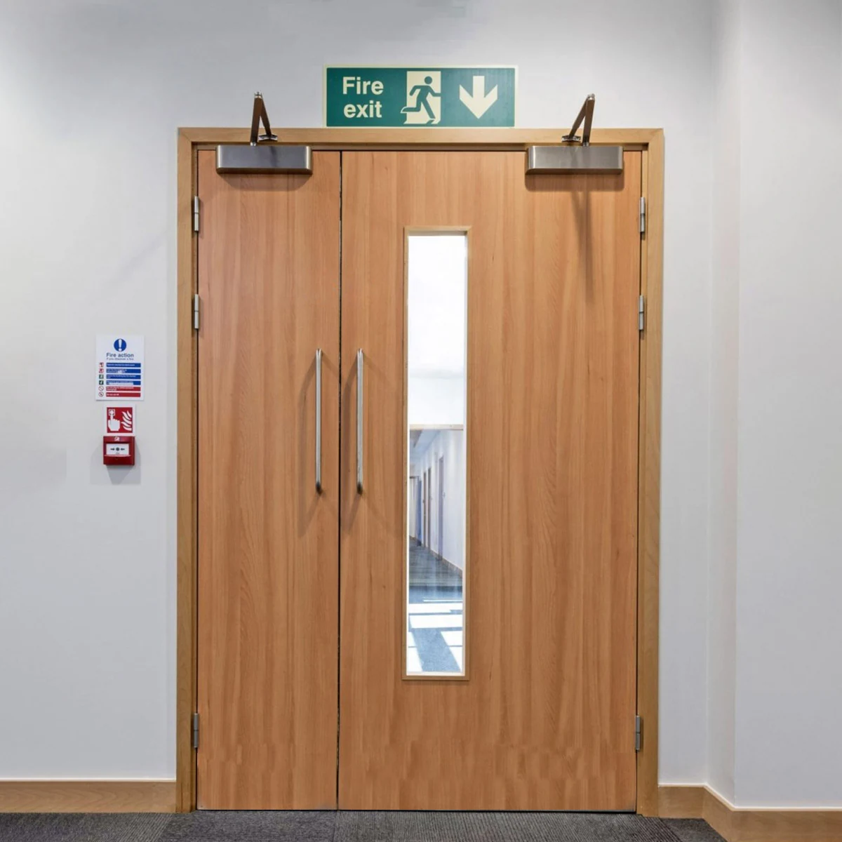 Steel Fire Door vs Wooden Fire Door Steel Fire Door and Wooden Fire Door Comparison