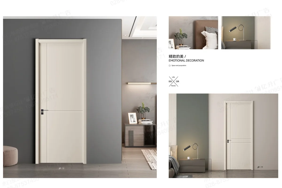 Commercial Interior Pocket Sliding Wooden Door